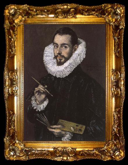 framed  El Greco Jorge Manuel Theotokopoulos, ta009-2